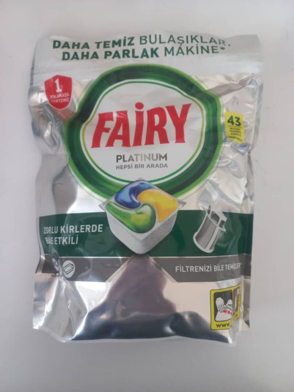قرص فیری پلاتینیوم 43 عددی FAiRY(ظرف شویی)